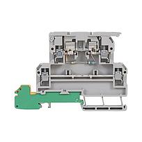 Two Level Fuse LED Terminal Block wi/PE