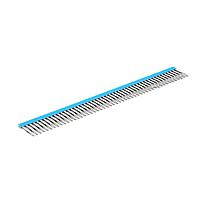 1492 TERMINAL BLOCK ACCESSORIES CENTER JUMPER , 2 MM CENTER TO CENTER , 50 POLE , BLUE ,