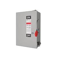 Interruptor de Seguridad sin fusibles, Servicio Pesado 3 hilos, 3 Polos, 60 Amp, 600V, Servicio exterior Nema 3R