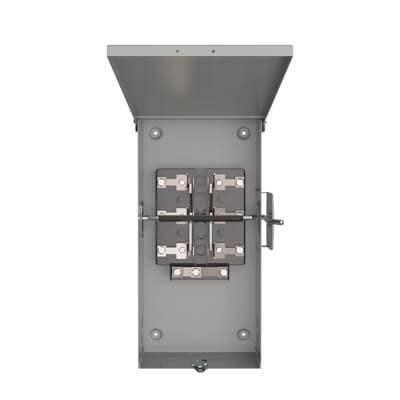 Interruptor de Seguridad sin fusibles, Servicio general 3 hilos, 3 Polos, 30 Amp, 240V, Servicio interior Nema 1