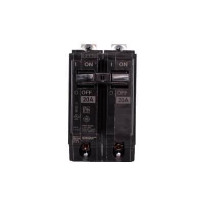 Interruptor derivado atornillable de 2 polos, 20Amp, 208V, 10kA