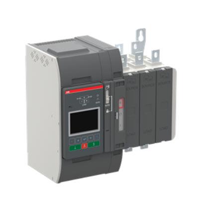 OXB100U3X3QT Transferencia Automatica ATS-TruOne 100 A, UL , Tipo: I-O-II, Open transtition, Controlador Tipo 3: Display LCD; rango de operacion 200-480Vac; 3Polos sin Neutro , (fuentes x Superior), (salida/carga) x Inferior)