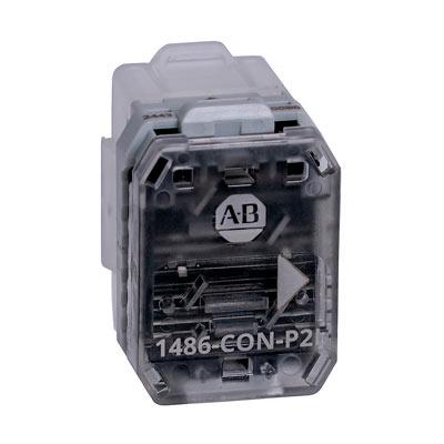 EtherNet/IP In-Cabinet, Flat Media Connector, Plug, Left Edge Closed, 1486-CON-P2L