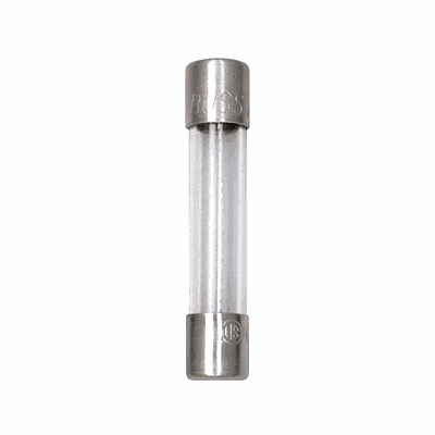 BUSSMANN Fusible Miniatura de Vidrio, Acción Rápida - BK-AGC-5
