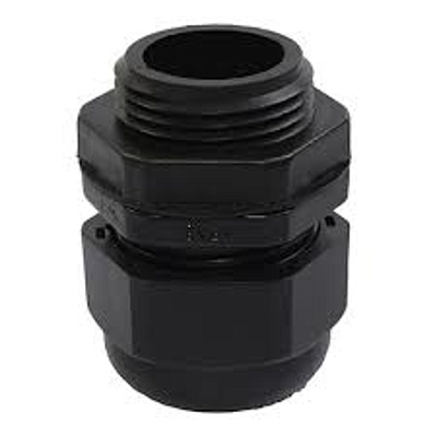 ANCLO Conector Glandula C/ Contratuerca Metálica de, 13 MM Agarre - CGP12