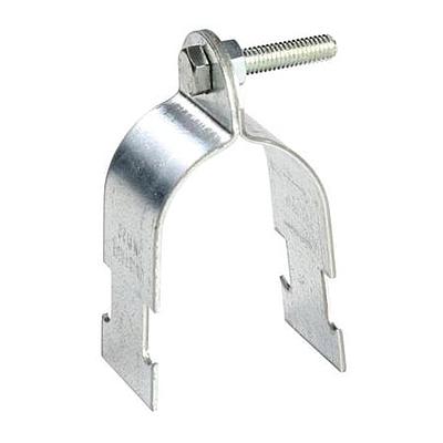 ABRAZADERA PARA UNICANAL TUBO RIGIDO DE ACERO ELECTROGALVANIZADO DE 1&quot; DOMEXCLAMP