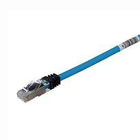 Copper Patch Cord, Cat 6A, Blue S/FTP Ca