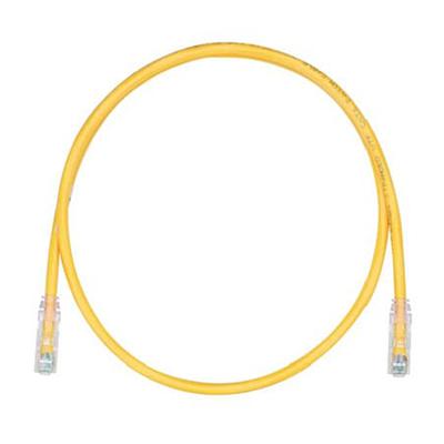 Copper Patch Cord, Cat 6, Yellow UTP Cab