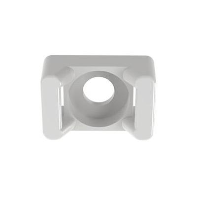 Cable Tie Mount, .32" (8.1mm)W, #4 (M2.5