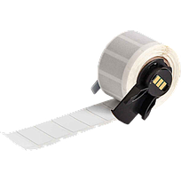 BRADY Etiquetas de poliamida mate, Disipadoras electrostáticas para altas temperaturas, Blanco - PTL-17-719