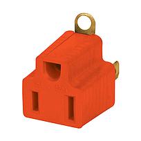 Adaptador 3 a 2 naranja (polarizada)