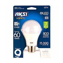 Foco LED A19 9W luz blanca, blister