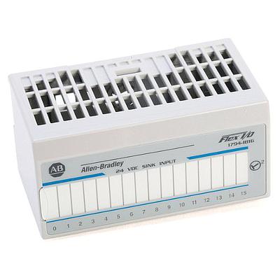 ROCKWELL AUTOMATION, Flex I/O Sink 16 Point, Modulo de entradas digitales, 24 VDC - 1794IB16