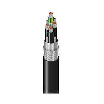 Cable de alimentación de motor flexible Belden, 8 AWG 3 #8 XLPE, #8 PVC SH PVC negro 1000 ft - 29504 0101000