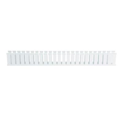 Slotted Duct, PVC,1X3X6',WHT