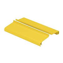 Channel Cover, Split Hinged Snap-On, 6&quot;