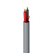 Cable de audio comercial y de seguridad Belden,  Riser-CMR 2 #18 BC, CMR negro - 5300UE 0101000