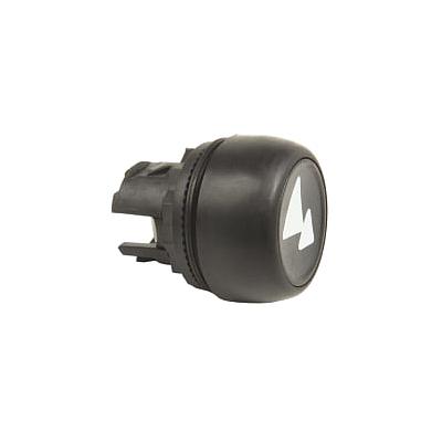 Botón Pulsador Momentáneo 800F, "Fast Forward",22 mm, Negro, ROCKWELL - 800FP-CB2U276