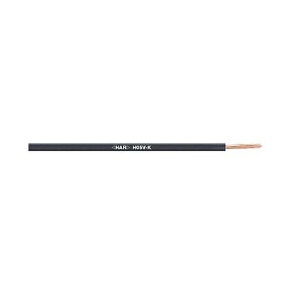LAPP EMBOSS H05V-K Cable de Energía y control, Un solo núcleo, aplicaciones de gabinetes de control, Azul - 4510262K