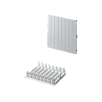 ABB Tapas Cubremódulos, RAL 9016, 4 Módulos por Pieza - LS12859
