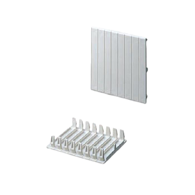ABB Tapas Cubremódulos, RAL 9016, 4 Módulos por Pieza - LS12859
