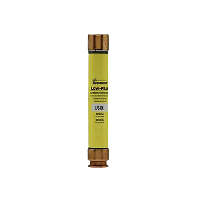 BUSSMANN Fusible LPS-RK de tiempo retardado, 2A, 600V, Cuerpo de cartucho - LPS-RK-4-1-2SP