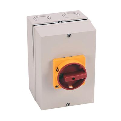 ROCKWELL AUTOMATION  194E, DESCONECTADOR, 25 A, 3P, GABINETE PLASTICO, CON MANIJA, - 194EY2517536N