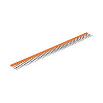 1492 TERMINAL BLOCK ACCESSORIES CENTER JUMPER , 4 MM CENTER TO CENTER , 10 POLE , ORANGE ,