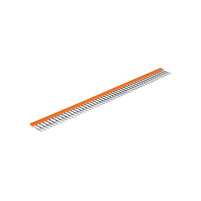 1492 TERMINAL BLOCK ACCESSORIES CENTER JUMPER , 4 MM CENTER TO CENTER , 10 POLE , ORANGE ,