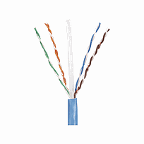 NETKEY Cable de cobre, Cat 5e, 4-PR, 24 AWG, UTP - NUR5C04BUC