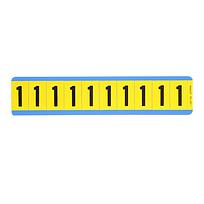 Number, Vinyl Cloth, '1', 1"H, 10/card,