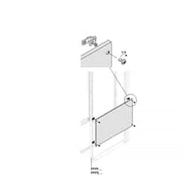 Panel ciego H=450MM L=800MM