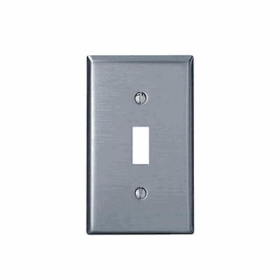INDICON Placa Acabado Satinado (ALUM) - 84001