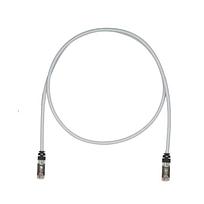Copper Patch Cord, Cat 6A, Intl Gray S/F