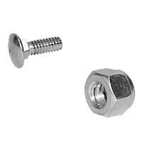 SKELE Set de Tornillos, Cabeza de coche y Tuerca hexagonal - SET22PZSAYCSK