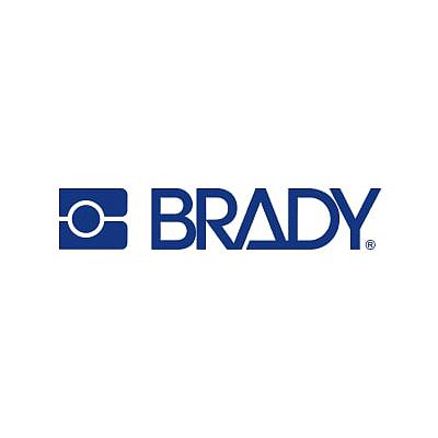 BRADY B-335 NEGRO ROJO / GLO 6 X 6 - 100060