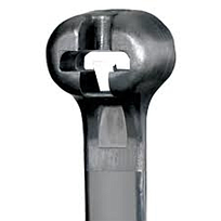 PANDUIT Sujetacables, lengüeta de metal, 11,3 L (287 mm), pulg. - BT3IC0