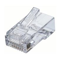 CAT5E FEED-THRU MODULAR PLUG