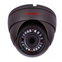 1080P AHD / TVI / CVI / Analog Eyeball Camera, 1/3&quot; CMOS, 3.6mm Fixed Lens, IR Up to 65 ft., Control Over Coax, OSD, OSD, 12VDC, Gris oscuro