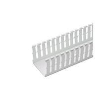 Narrow Slotted Duct, Adhesive, PVC, 2 X