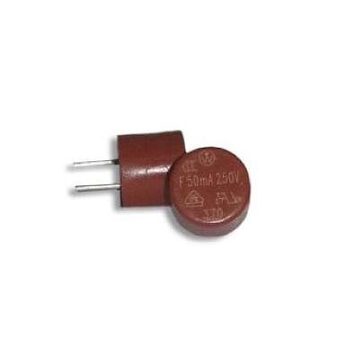 Fusible, paquete de una pieza, 50mA/250V, fast acting