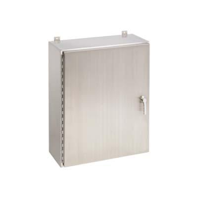 HOFFMAN Gabinete, NEMA 4X, acero inoxidable, montaje en pared - A48H3616SS6LP3PT
