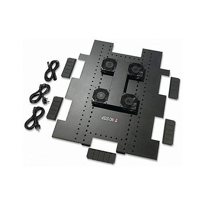 APC Bandeja de ventiladores de techo, 208/230 V CA y 50/60 HZ, Para NetShelter SX, 750 mm Ancho, 1070 mm profundidad - ACF504