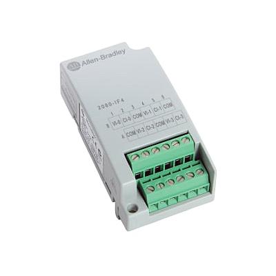 ROCKWELL AUTOMATION Micro800, modulo de inserción frontal de 4 entradas analogicas  - 2080IF4