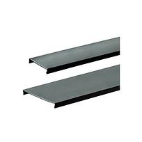 PANDUIT Cubierta de conducto, PVC, 0.75W X 6 ', negro - C.75BL6