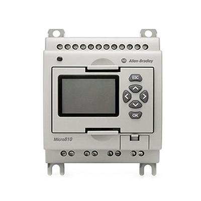 ROCKWELL AUTOMATION Controlador Rele inteligente Micro810,  12 puntos de I/O - 2080LC1012QWB
