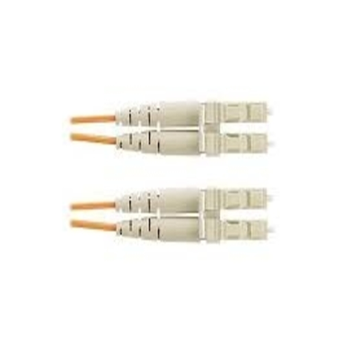 PANDUIT Cable de parcheo OM1 de 2 fibras, LC duplex a LC duplex, clasificado riser (OFNR), cable con revestimiento de 1.6mm - F62ERLNLNSNM020