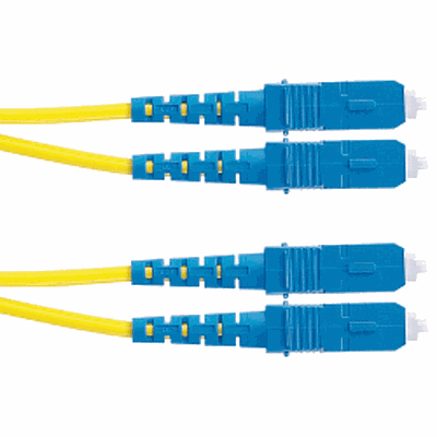 PANDUIT Cable de parcheo OS2 de 2 fibras LC duplex a LC duplex, clasificado riser (OFNR), cable con revestimiento de 1.6mm - F92ERLNLNSNM026