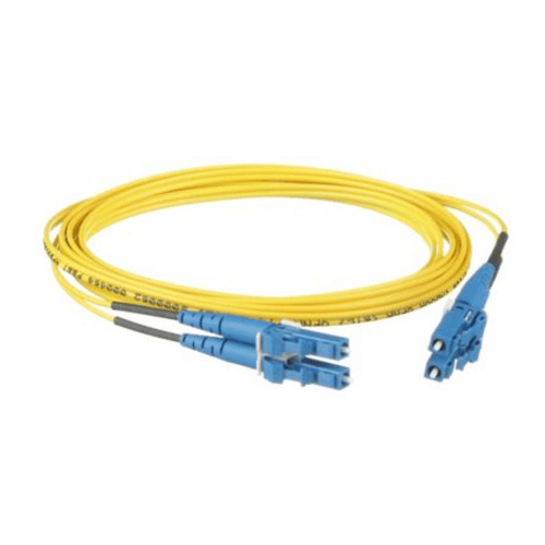 PANDUIT Cable de parcheo OS2 de 2 fibras LC duplex a LC duplex, clasificado riser (OFNR), cable con revestimiento de 1.6mm - F92ERLNLNSNM028