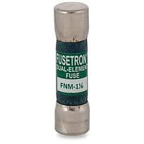 BUSSMANN Fusible Suplementario, 13/32" X 1-1/2" Doble Elemento Acción Retardada, 250Vca - FNM-1-1-8